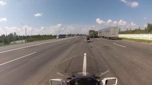 Поездка из Москвы в Минск на макси скутере