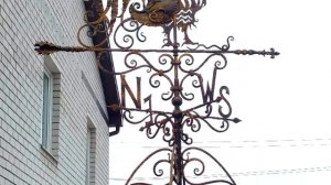 Как обозначаются стороны света на флюгере север юг восток запад North South East West какие буквы