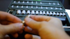 Набор шестигранных головок с трещеткой и битами Дело Техники 46 предметов
