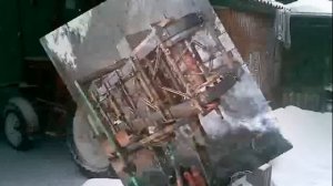 Самодельные роторные грабли для Т 25 / Homemade rotary rake for T 25