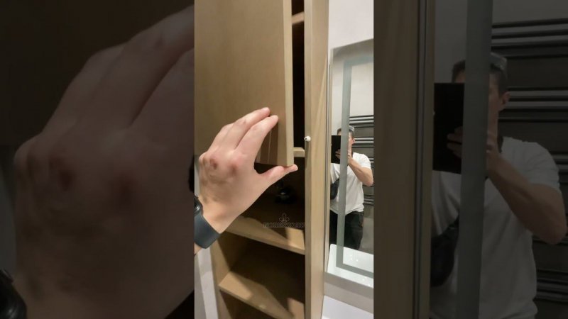 Шкаф и тумба в санузел на заказ по индивидуальным размерам