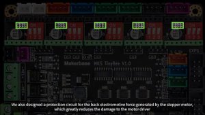 MKS TinyBee v1.0 control card ESP32 wifi MCU 3D printer 32bit board
