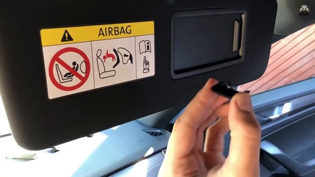 Снятие сонечнозащитного козырька SKODA KODIAQ (VAG) смотреть онлайн