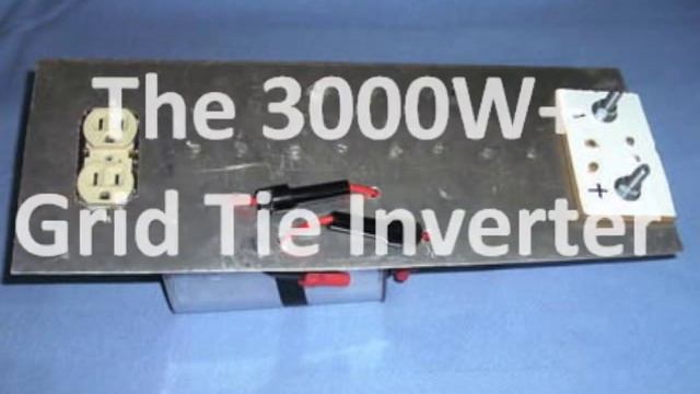 Our DIY Grid Tie Inverter смотреть онлайн