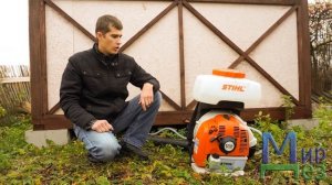 Stihl sr 430 после сезона работы