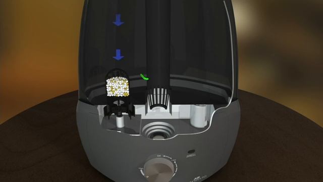 Air Innovations 1.6 Gallon Ultrasonic Humidifier with 2 Aroma Pads on QVC смотреть онлайн