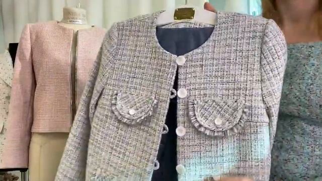 Как сшить прямой Жакет в стиле шанель - Дженни - Урок 1. Описание модели