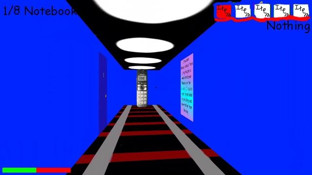 THOMAS THE TRAIN EATS BALDI'S APPLE IN THE FULL GAME DEMO | Baldi's Basics in Education and Learnin