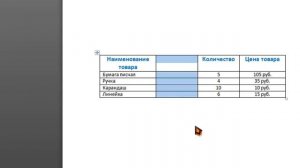 Как добавить столбец в таблицу ворда