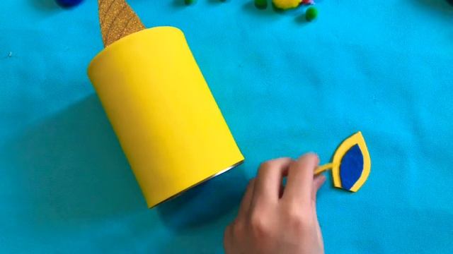 Классная Поделка своими руками из бросового материала Подставка для карандашей Единорог смотреть онлайн