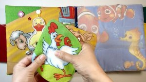 Большая развивающая книга для внучки от бабушки в подарок