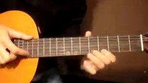 Как играть на гитаре мелодию В траве сидел кузнечик