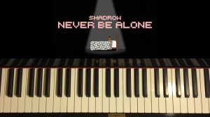 HOW TO PLAY - Five Nights At Freddy's 4 Song - Never Be Alone - Shadrow (Piano Tutorial)