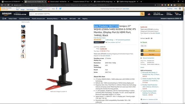 Acer Predator XB271HU vs LG 27GL83A-B - Which One is Better? смотреть онлайн