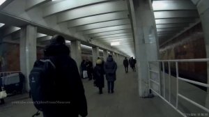 Метро Царицыно, вход на станцию // 23.11.2016