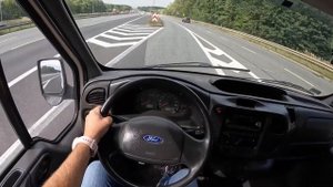 ТЕСТ ДРАЙВ 19 ЛЕТНЕГО ФОРД ТРАНЗИТ(2.0 ТД 80 Л.С.)ОБЗОР/ВОЖДЕНИЕ ОТ ПЕРВОГО ЛИЦА