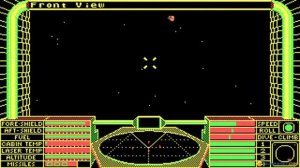 Elite gameplay (PC Game, 1984)