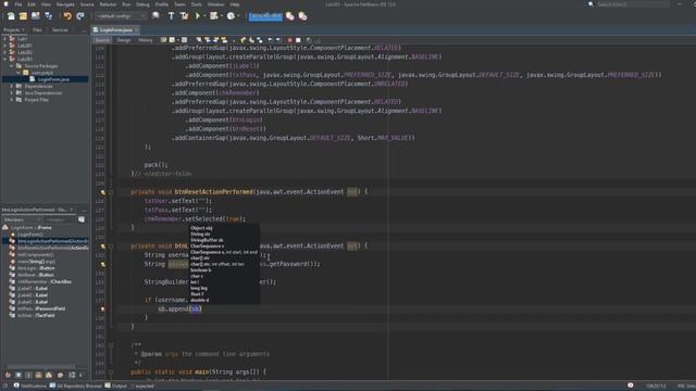 [MOB1023 - Java 2] Lab 2 Bài 3: Thiết kế Form Login và xử lý sự kiện (Source Code Download) ✔ смотреть онлайн