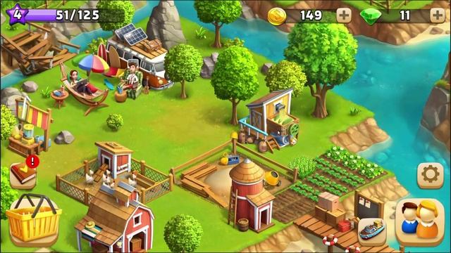 Funky Bay - Farm and Adventure GAME play смотреть онлайн