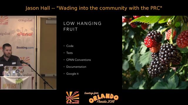 2016 - Wading Into the Perl Community with the PRC - Jason Hall смотреть онлайн