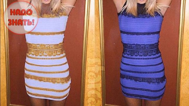 Почему мы видим платье в разных цветах? смотреть онлайн