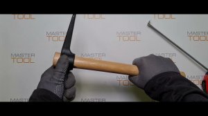 Молоток каменщика 700 гр. / 0,7 кг., кованый, дер. ручка, JUCO, 32720