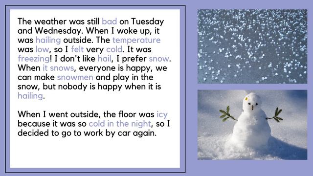 🌦 THE WEATHER ☀ Beginner English Listening Practice A1 смотреть онлайн