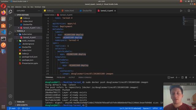Despliegue de Web- App con Docker y Kubernetes смотреть онлайн