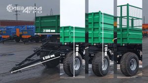 2ПТС 8 прицеп тракторный самосвальный