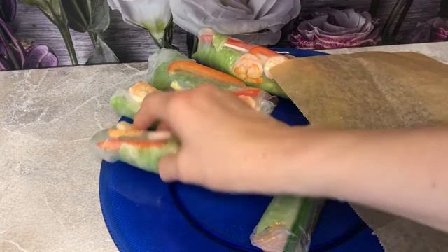 Спринг - роллы  SPRING ROLLS Рецепты без глютена