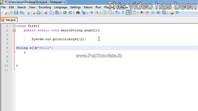 java tutorial 18 Command Line Arguments in java urdu hindi tutorial