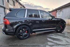 Расход топлива на Porsche Cayenne turbo по трассе.