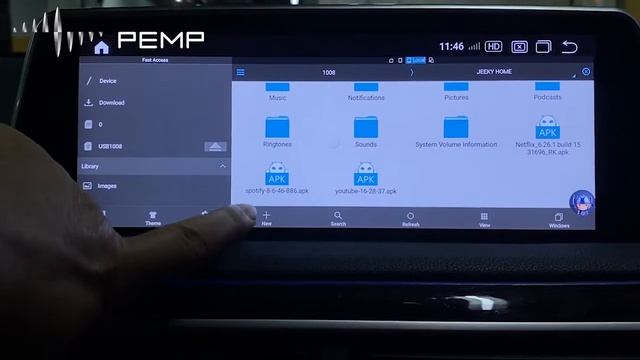 How to install APK in PEMP android screen from U flash смотреть онлайн