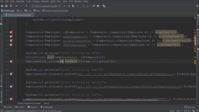 How to create Chain Comparator in Java 8? | Comparator | Lambda Expression | Collection Framework