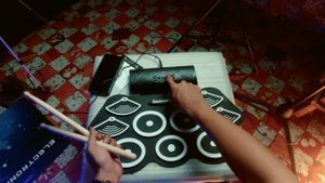 UNBOX & RIVIEW ROLL UP DRUM KIT KONIX MD862