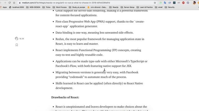 Javascript framworklari haqida - React, Angular va Vue смотреть онлайн