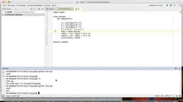 python IDE - 2 choices: IDLE and PyCharm CE