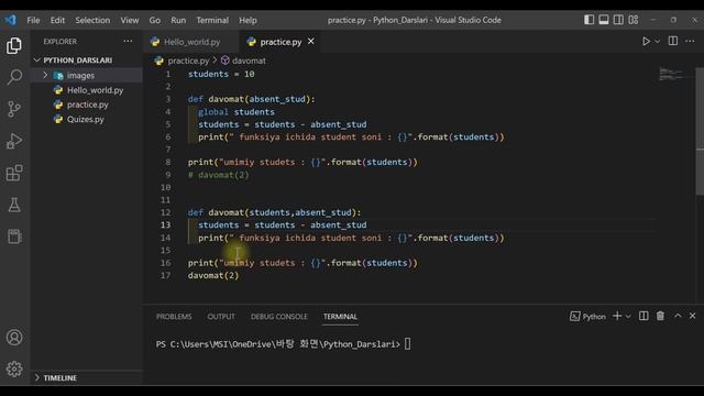 Python Function def( *args) cheksiz qiymat berish Part #11 Quiz #6 [Coding@Easy] смотреть онлайн