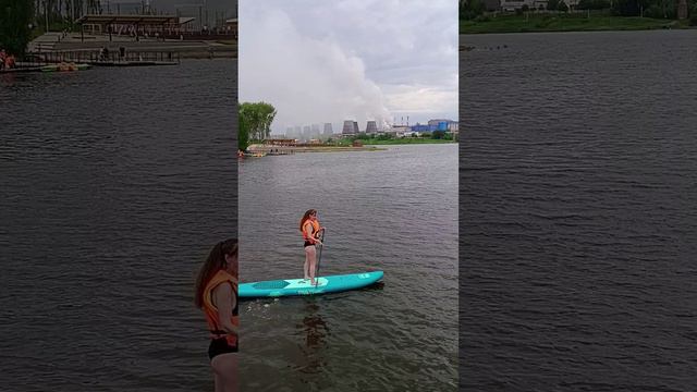 Маша на совборде 🛶