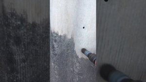 Как легко и быстро почистить старый шифер под покраску