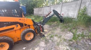 Экскаваторная установка на мини погрузчик