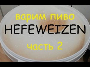 Варим немецкое пиво HEFEWEIZEN. На пивоварне Bavaria автоматическая 50 л Часть 2