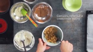 Рецепт модного #Десерта  «Три Шоколада»