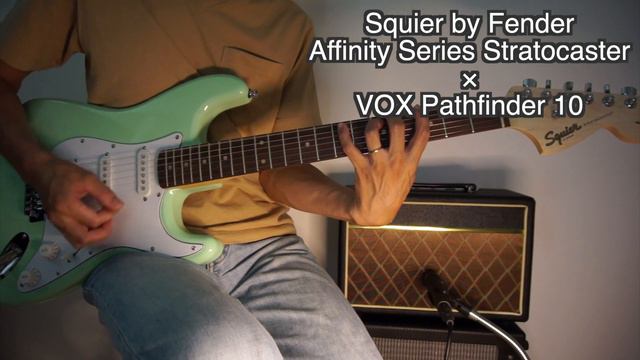 【ギター入門セット】Squier セットのアンプでサウンドチェック/ Squier by Fender（スクワイヤー）  Affinity Series Stratocaster смотреть онлайн