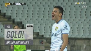 Goal Bruno Rodrigues: Belenenses SAD 1-(2) Famalicão (Liga 21/22 #33)