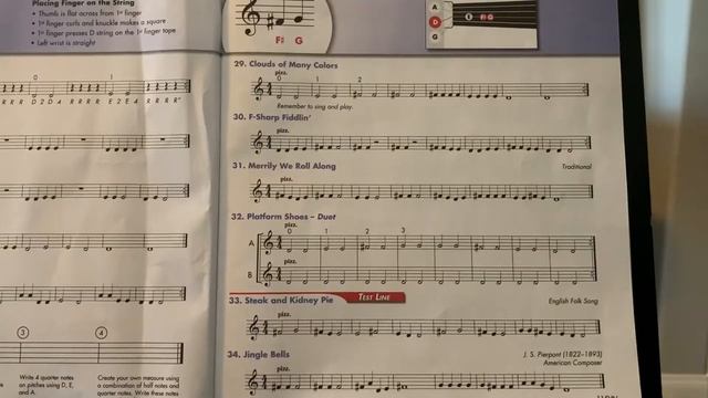 Beginning Violin String Basics p.9 play along смотреть онлайн