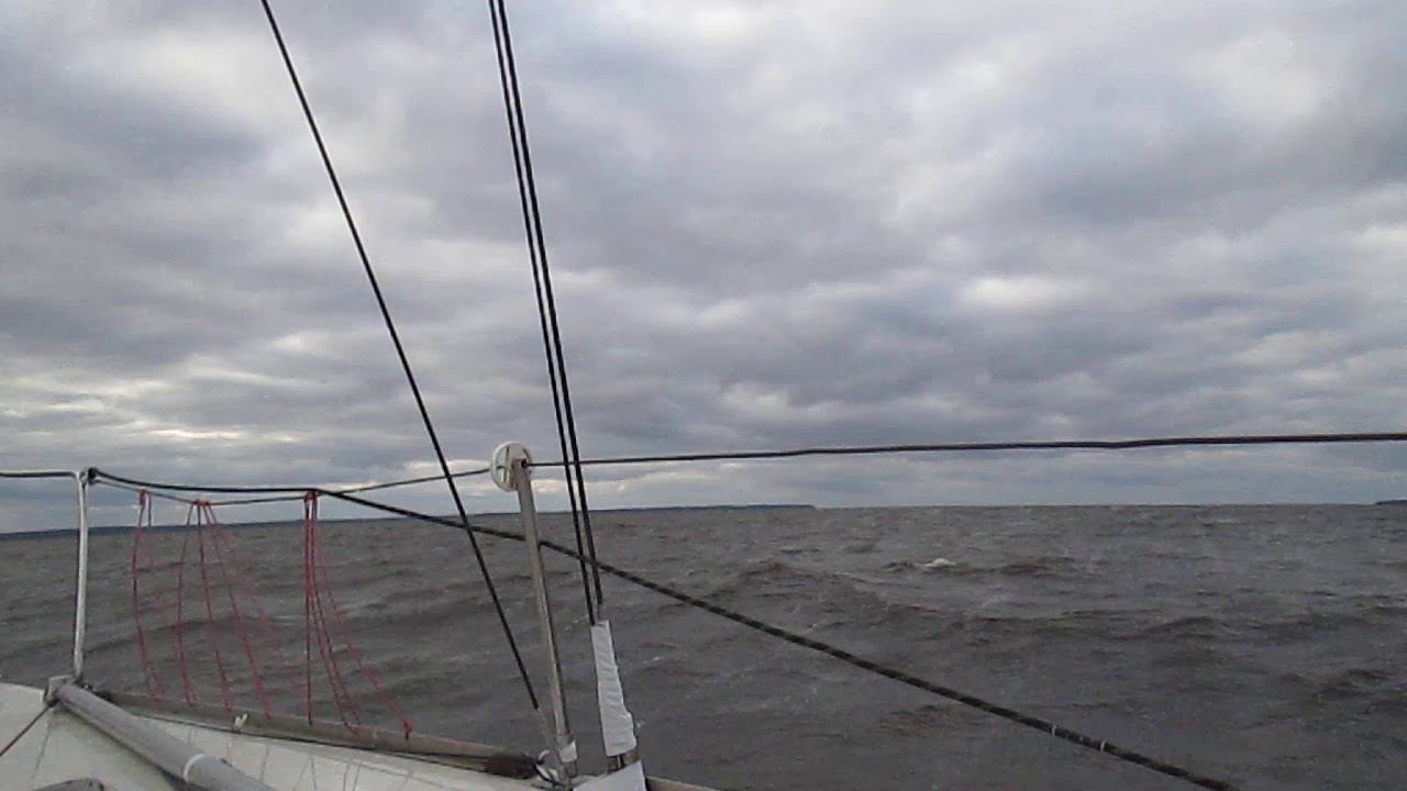 Лавировка на Горьковском водохранилище (видео Сергея Шмелёва) смотреть онлайн