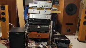 Audio Note M zero tube pre Cairn ION T02 power amplifier system audio speakers