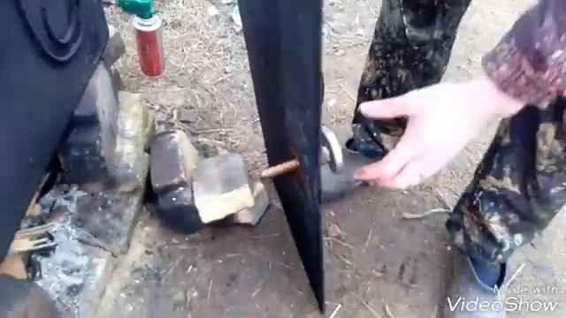 Обзор самодельной коптилки// копчение мяса// режим копчения смотреть онлайн