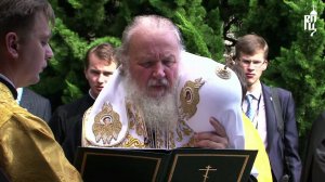 Патриарх совершил молебен  свт. Николаю Японскому